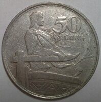 50 сантим 1922 Латвия
