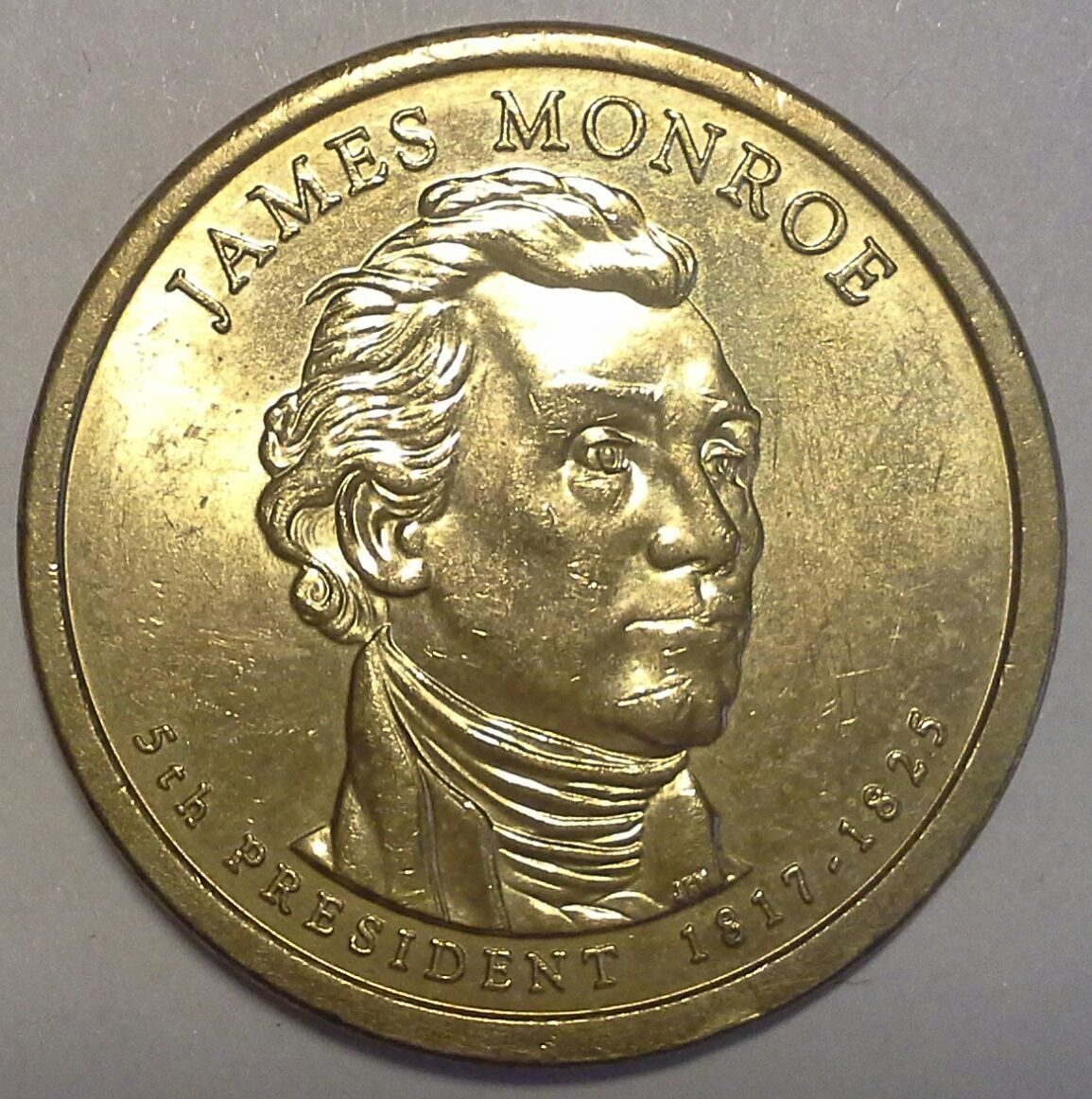 1 доллар 2008. James Monro. Президентство Монро США.