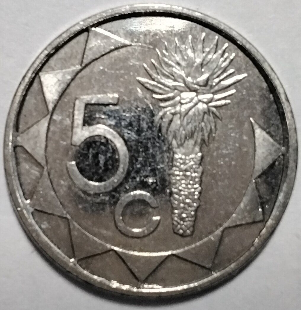 5 центов 1993 Намибия