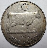 10 пенсов 1979 Гернси