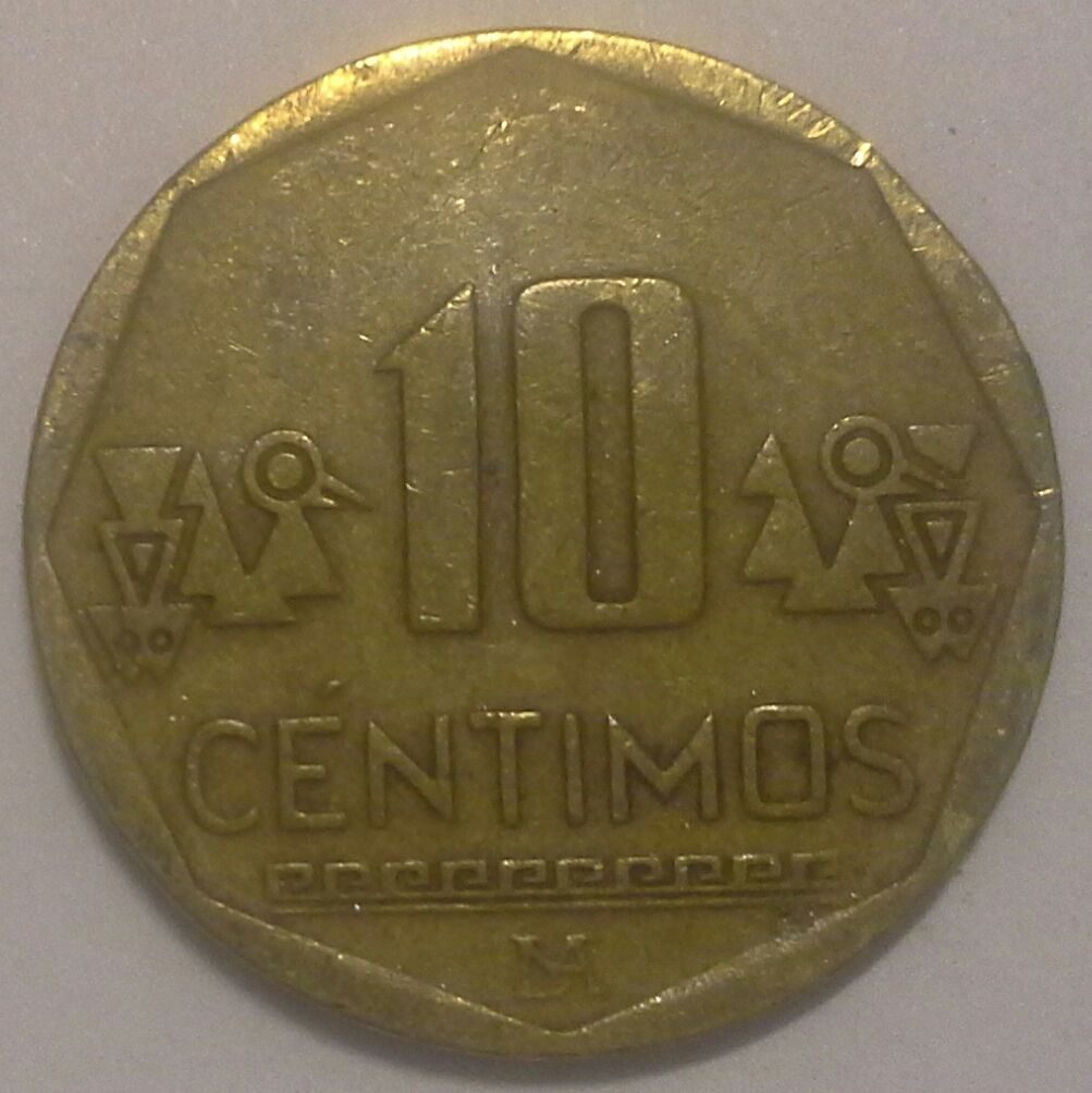 10 сентимо 2008 Перу