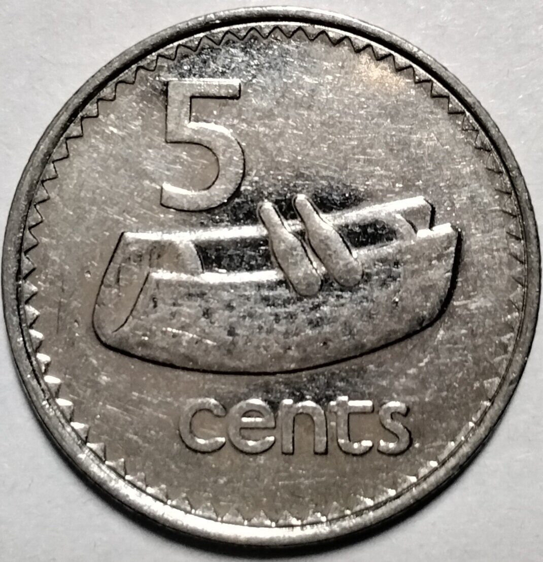5 центов 1992 Фиджи