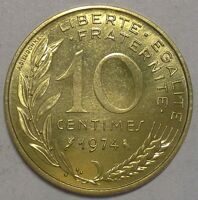 10 сантимов 1974 Франция
