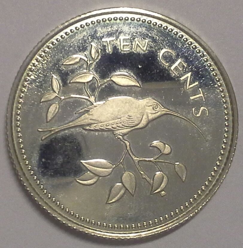 10 центов 1974 Белиз