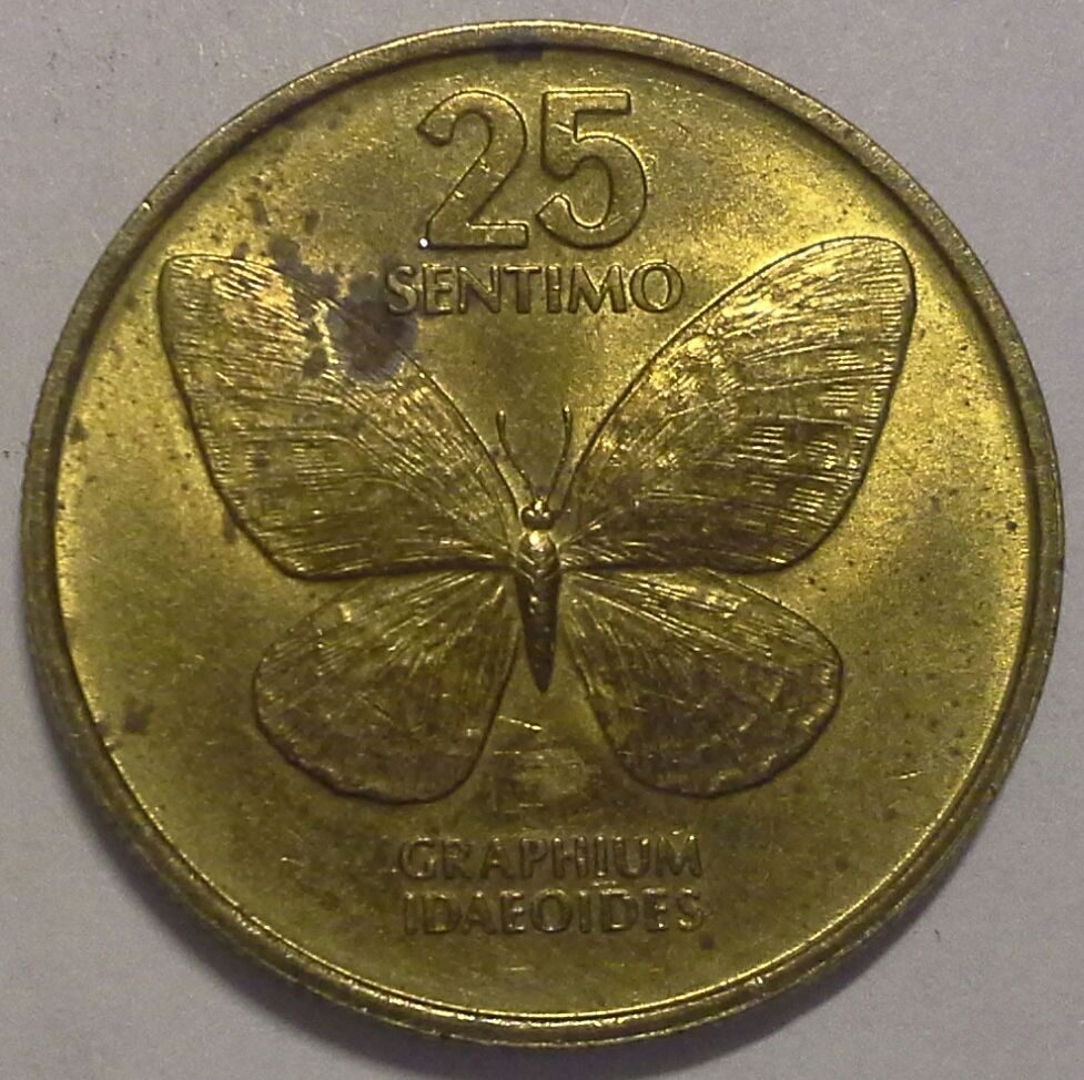 25 сентимо 1985 Филиппины
