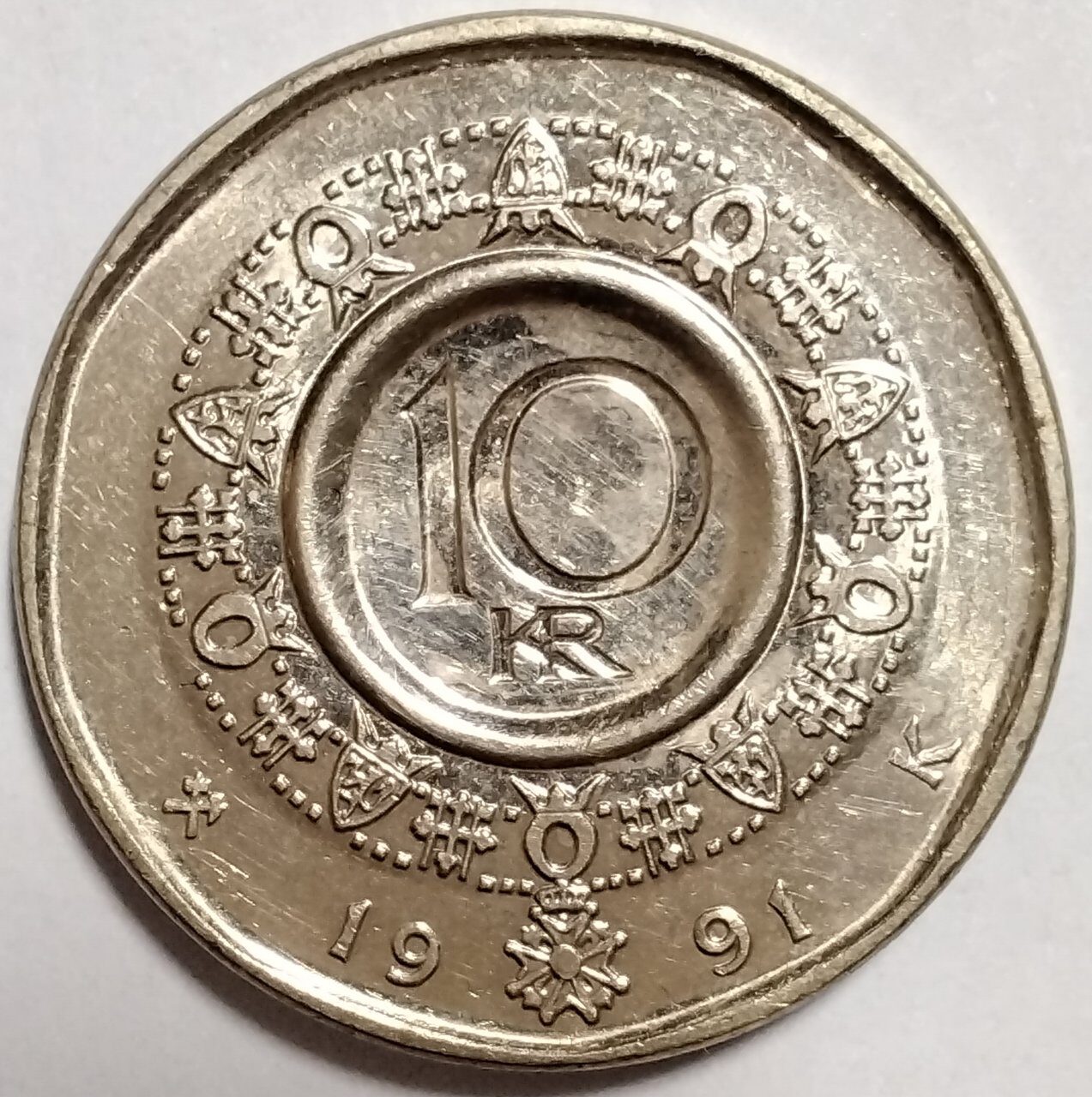 10 крон 1991